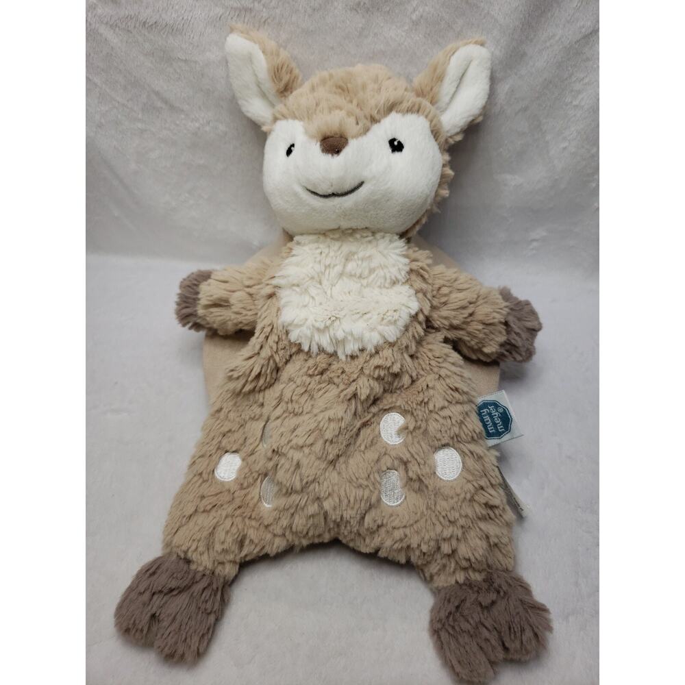 Mary Meyer Baby Deer Fawn Security Blanket Beanbag Stuffed Plush Lovey Animal